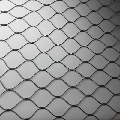 Lưới thép không gỉ chắc chắn 30 * 30mm linh hoạt cho hàng rào an toàn