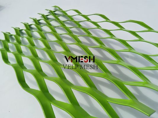 Màn hình phủ bột lớp lưới nhôm mở rộng mặt tiền trang trí