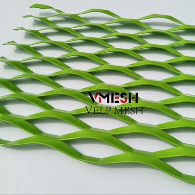 Màn hình trang trí sáu góc tấm kim loại Aluminum Grid Wire Mesh