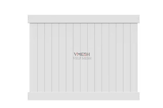 Ngoài trời 1.8m x 2.4m Vinyl Privacy Fence For Garden Pool House Villa