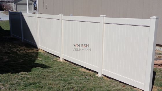 100% nguyên liệu nguyên chất Vinyl Farm Cửa 6x8ft Trắng