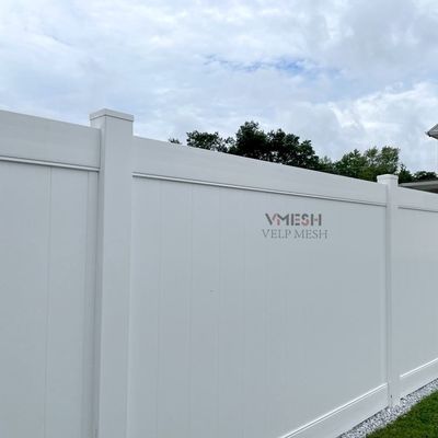 Trọng lượng nhẹ bền chống nước PVC hiện đại Full Privacy hàng rào