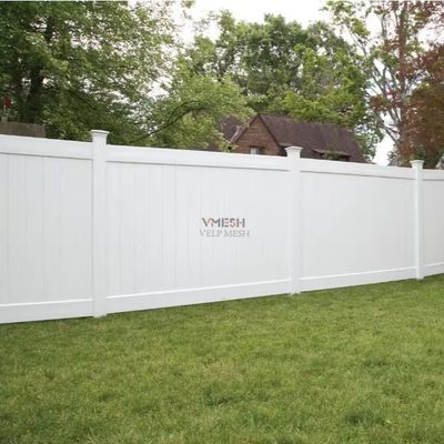 Trọng lượng nhẹ bền chống nước PVC hiện đại Full Privacy hàng rào