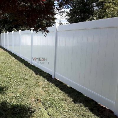 Lạnh cao 6 feet Pvc Privacy hàng rào Bảo trì miễn phí