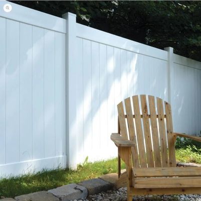 cao cấp 6 * 8ft kích thước bảo trì thấp PVC hàng rào riêng tư