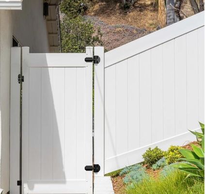 cao cấp 6 * 8ft kích thước bảo trì thấp PVC hàng rào riêng tư