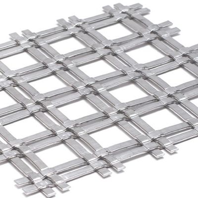 Stainless Steel Woven Wire Mesh cho lớp phủ mặt tiền 0,2-8mm