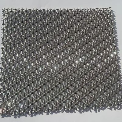 Trang trí mạnh mẽ lưới kim loại dệt kim loại bằng kim loại bằng thép không gỉ