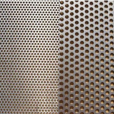 1.2mm dày nhôm thép kẽm lỗ lưới cho hệ thống thoát nước