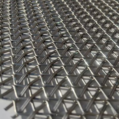 Tùy chỉnh các phương pháp dệt khác nhau Stainless Steel Panel cho tường trang trí lưới