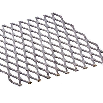 Tấm lưới kim loại mở rộng tiêu chuẩn bằng thép cacbon thấp chịu lực nặng