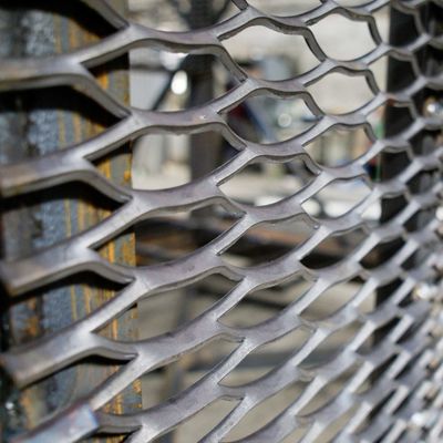 9 Gauge Flat Expanded Steel Mesh Sheet Cho Xây dựng Tòa nhà
