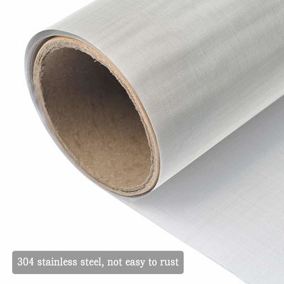 Thép không gỉ 304 / 316 Dây mỏng được dệt lưới 100 lưới để lọc