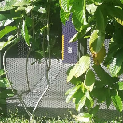 Lưới mở rộng hình lục giác bằng thép tùy chỉnh Lưới tấm mở rộng mạ kẽm cho lối đi