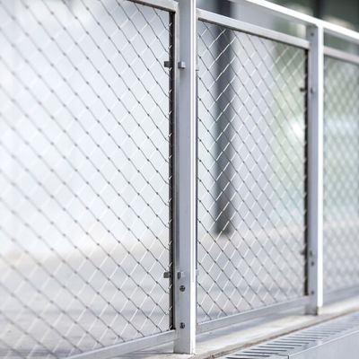 Mạng lưới an toàn lưới cáp thép không gỉ cho cây cầu vườn thú