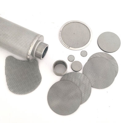 Chống axit nhiều lớp 316L Stainless Steel Sintered Filter Mesh