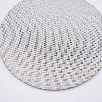 Chống axit cao hơn Stainless Steel 316 Multilayer Sintered Filter Screen Round Disc