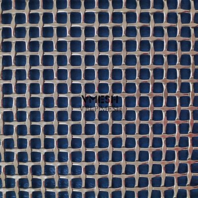 Lưới thép không gỉ crimped đường kính dây tùy chỉnh cho mặt tiền kim loại nội/ngoại thất