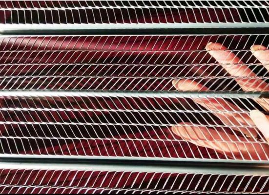 Hình dạng bê tông đúc sẵn vĩnh viễn hỗ trợ Hy Rib Mesh Panel