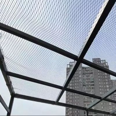 Lưới thép không gỉ 304 Lưới dây cường độ cao 50 * 50 Lưới Kết cấu cáp mở