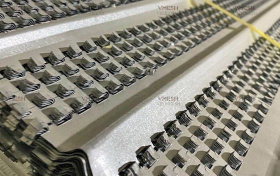 Tấm mạ kẽm có chiều rộng 450mm Vật liệu xây dựng bằng kim loại có sườn cao