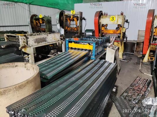 Vật liệu xây dựng chống ăn mòn Lưới thép mạ kẽm Lưới gân cao