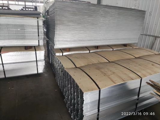 Lưới thép giãn nở mạ kẽm với đặc tính chống ăn mòn và chống cháy cho tường nội thất