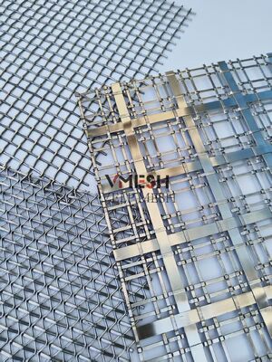 Rèm kim loại kiến ​​trúc bằng thép không gỉ, đồng, vàng, đồng, thiết kế nội thất, rèm lưới kim loại dệt trang trí