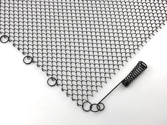 Thiết kế kim loại chống biến dạng Thép không gỉ màn hình lưới lò sưởi 1,2mm