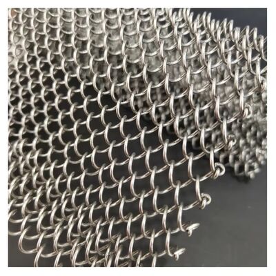 Dây thép không gỉ 1,2mm Màu mảnh dệt Lưới che mưa nước