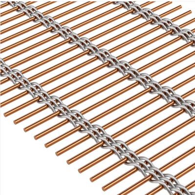 Kiến trúc trang trí thép không gỉ dây cáp cột dệt dây lưới cho trong nhà rèm lưới