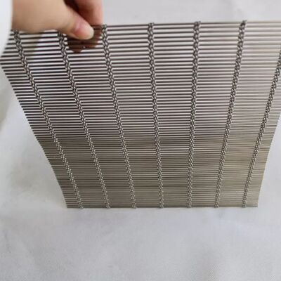 Lưới kiến ​​​​trúc bằng thép không gỉ linh hoạt trang trí tùy chỉnh cho các tòa nhà văn phòng