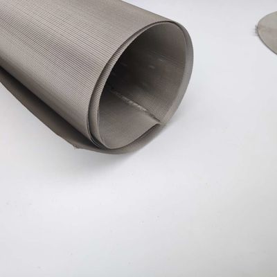 Lưới lọc bằng thép không gỉ 1*30m 200μm Lưới dệt Hà Lan dạng cuộn