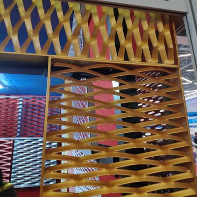 Tùy chỉnh bột phủ nhôm mở rộng kim loại lưới trần tường mặt tiền