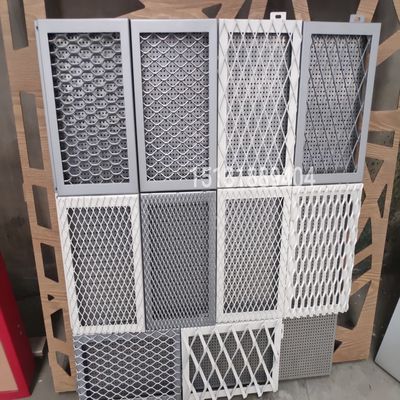 Lưới kim loại mở rộng mạ kẽm để bảo vệ thiết bị cơ khí
