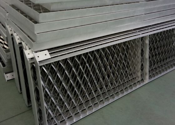 Lưới kim loại giãn nở nhôm để trang trí kiến trúc 1x2m