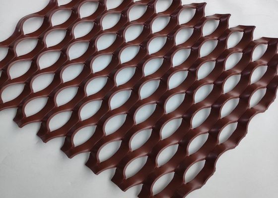 Lưới kim loại giãn nở nhôm để trang trí kiến trúc 1x2m