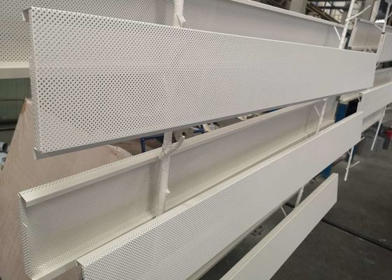 Mặt tiền kim loại đục lỗ kiến trúc tùy chỉnh được sơn tĩnh điện