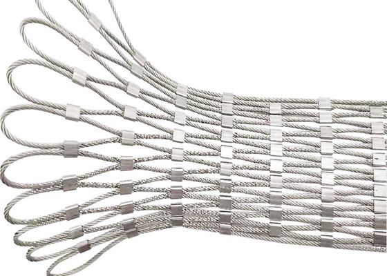 SS316 Mạng cáp thép không gỉ cho hàng rào cầu thang 1-5mm