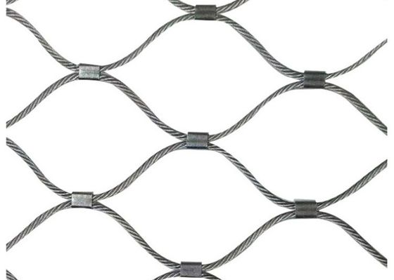 Lưới dây cáp thép không gỉ AISI 316 4x4 inch cho chuồng thú