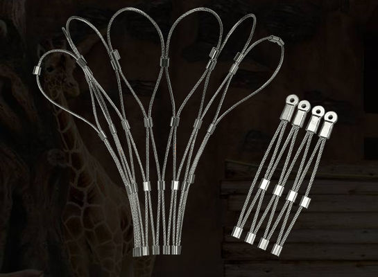 316 Stainless Steel Cable Mesh lưới 1mm-3mm đường kính dây