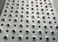 Lưới kim loại đục lỗ mạ kẽm 3.0mm 65% Tỷ lệ mở Tấm lưới được làm mờ