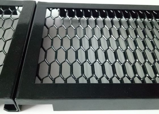Vàng nhôm mở rộng lưới lớp phủ 3,5mm 4,0mm với khung