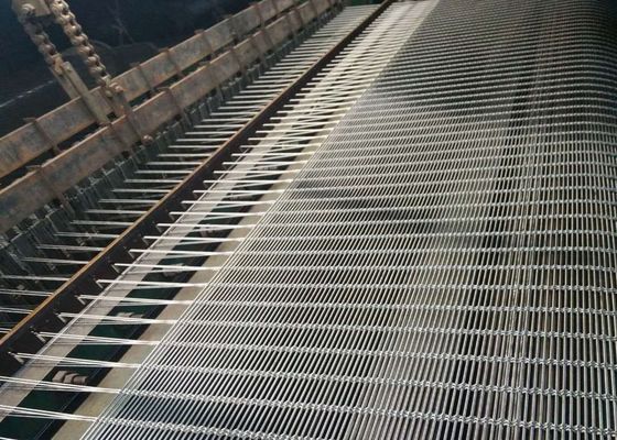 Mạng lưới kiến trúc dây thừng thép không gỉ cho tường rèm