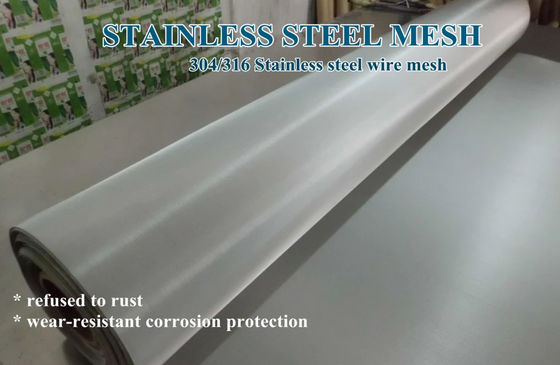 SUS 304 316 Stainless Steel Wire Mesh cho bộ lọc