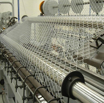PVC phủ sợi dây chuyền galvanized màu đen cho các sân thể thao
