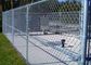 Lưới thép phủ PVC 50 Ft Hàng rào liên kết chuỗi Sân chơi Kim cương