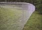 Sân quần vợt 10 Hàng rào liên kết chuỗi đo bằng PVC Tráng tạm thời ISO1461