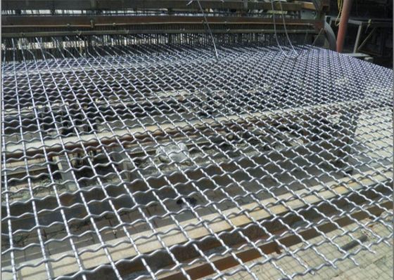 Lưới thép không gỉ 304 khóa uốn cho sàng khai thác
