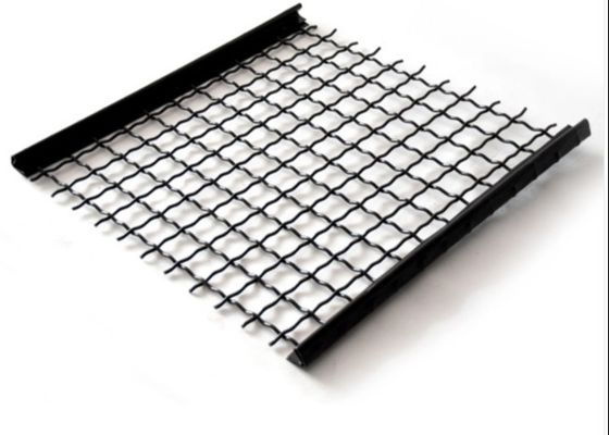 65Mn Thép Carbon Crimped Woven Wire Mesh cho màn hình máy nghiền
